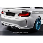 Οπίσθιος διαχύτης "Dynamic Look" της Hamann για BMW Σειρά 2 M2 (F87) Οπίσθιος διαχύτης "Dynamic Look" της Hamann για BMW Σειρά 2 M2 (F87)